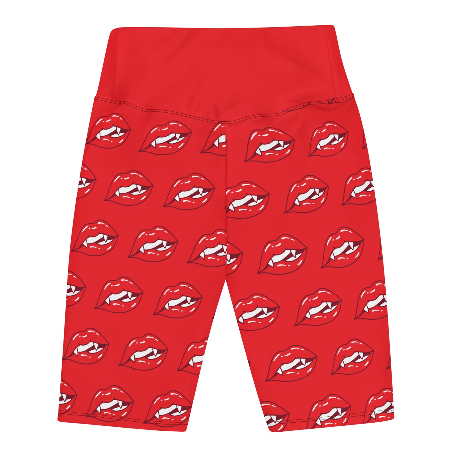 Red Moon Biker Shorts