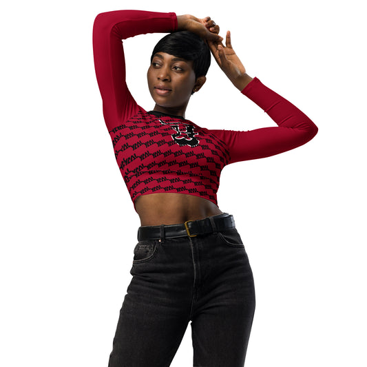 7 Long-sleeve Crop Top