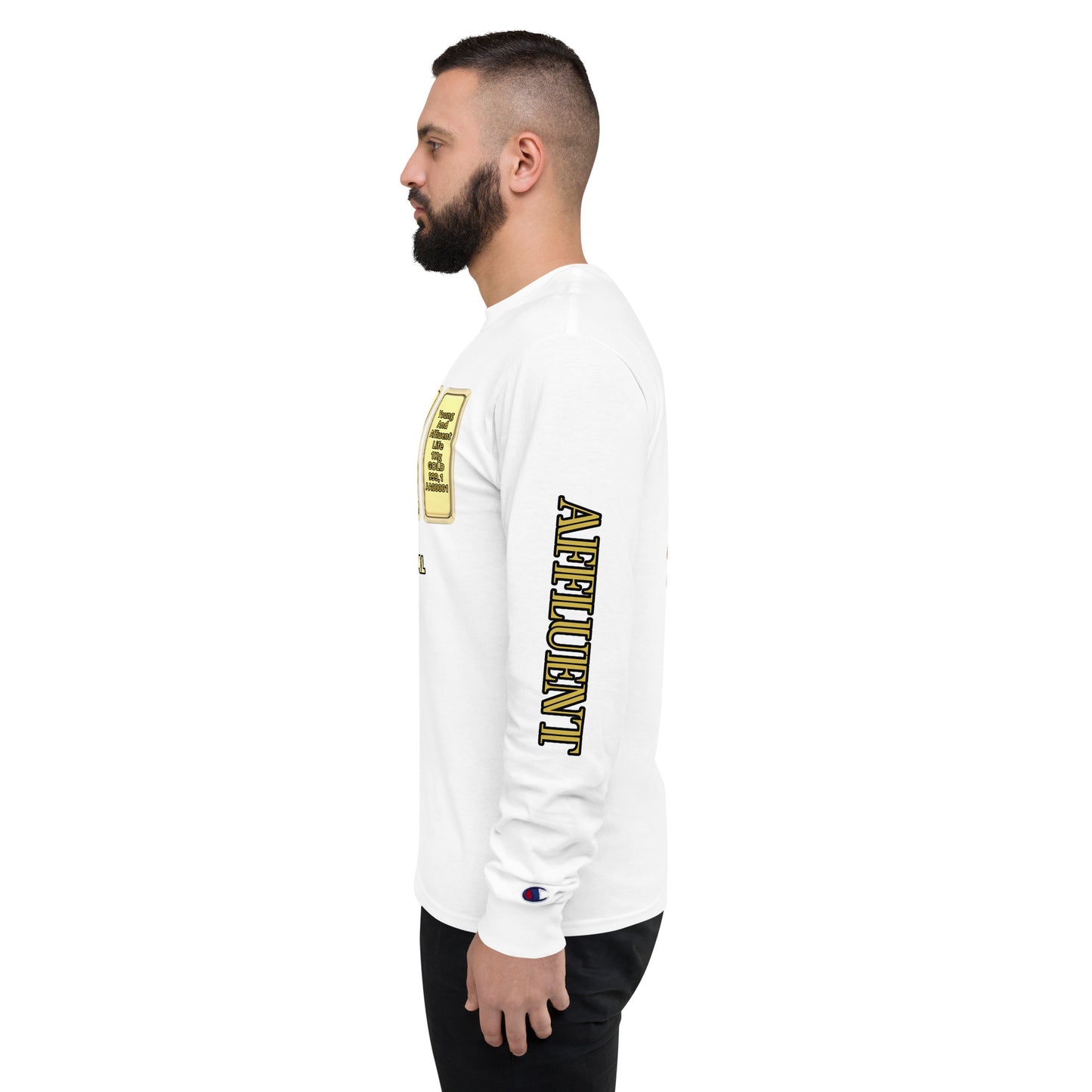 Champion Collab "Gold Bars" Long Sleeve Shirt