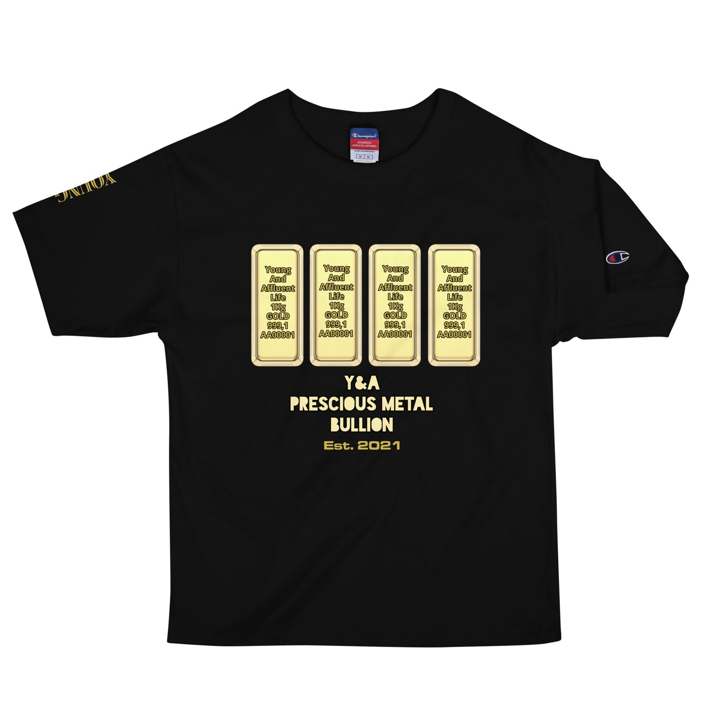 Champion Collab "Gold Bars" Tee