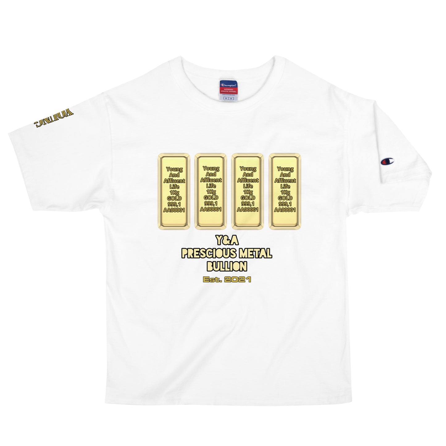 Champion Collab "Gold Bars" Tee