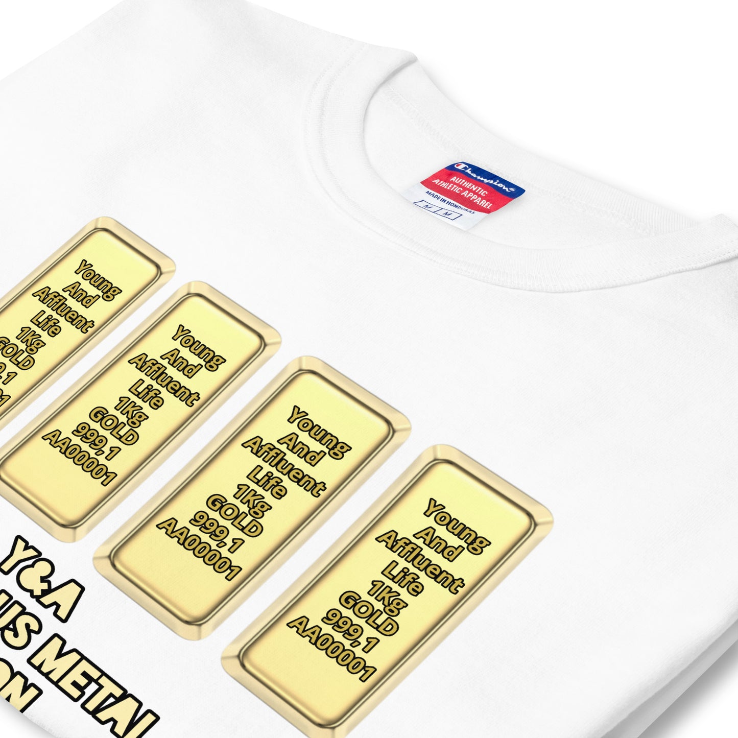 Champion Collab "Gold Bars" Tee