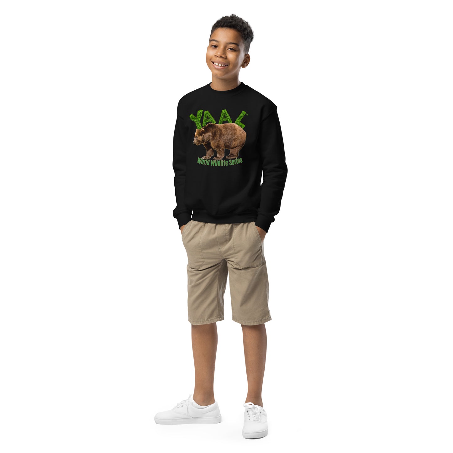 Youth Wildlife Crewneck