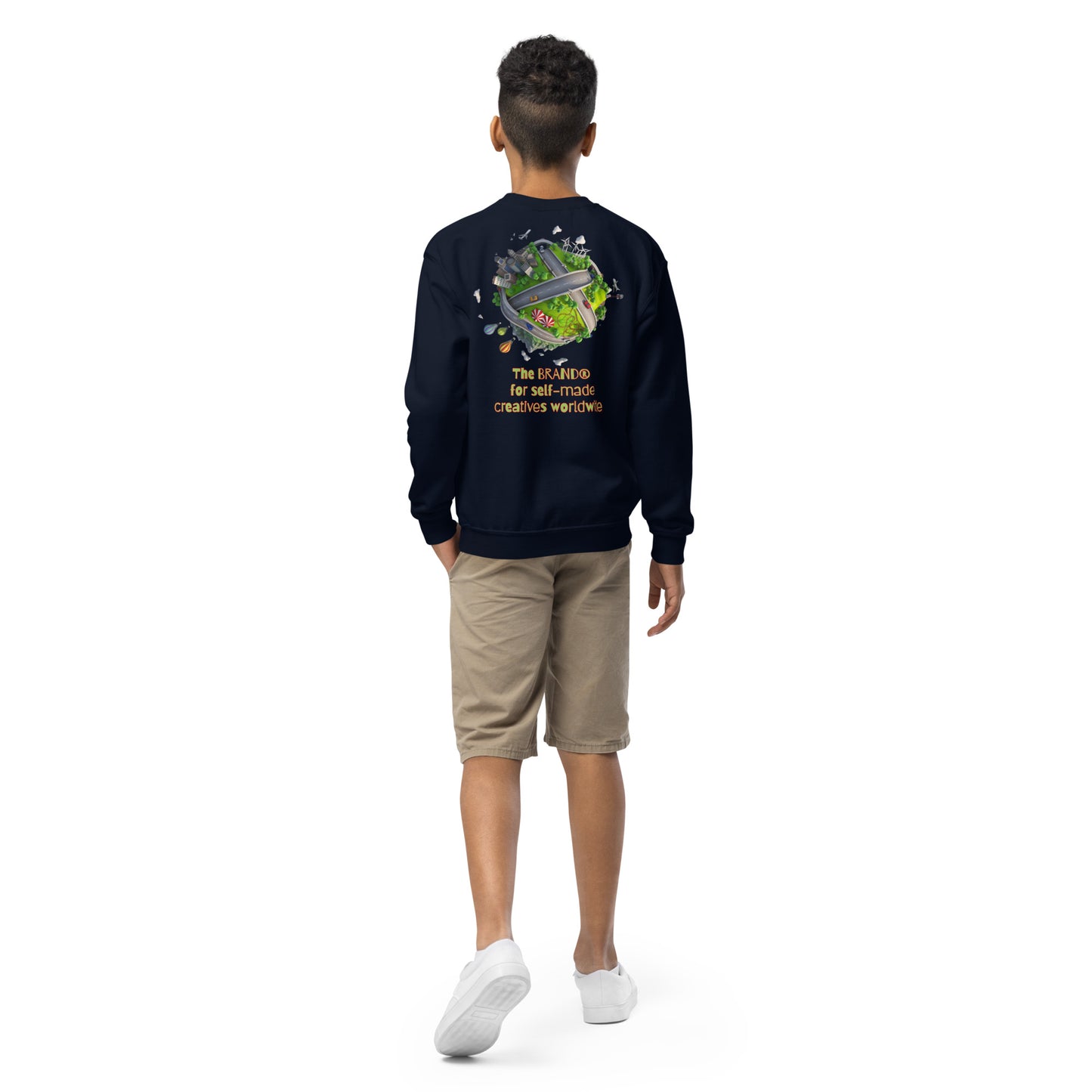 Youth Wildlife Crewneck