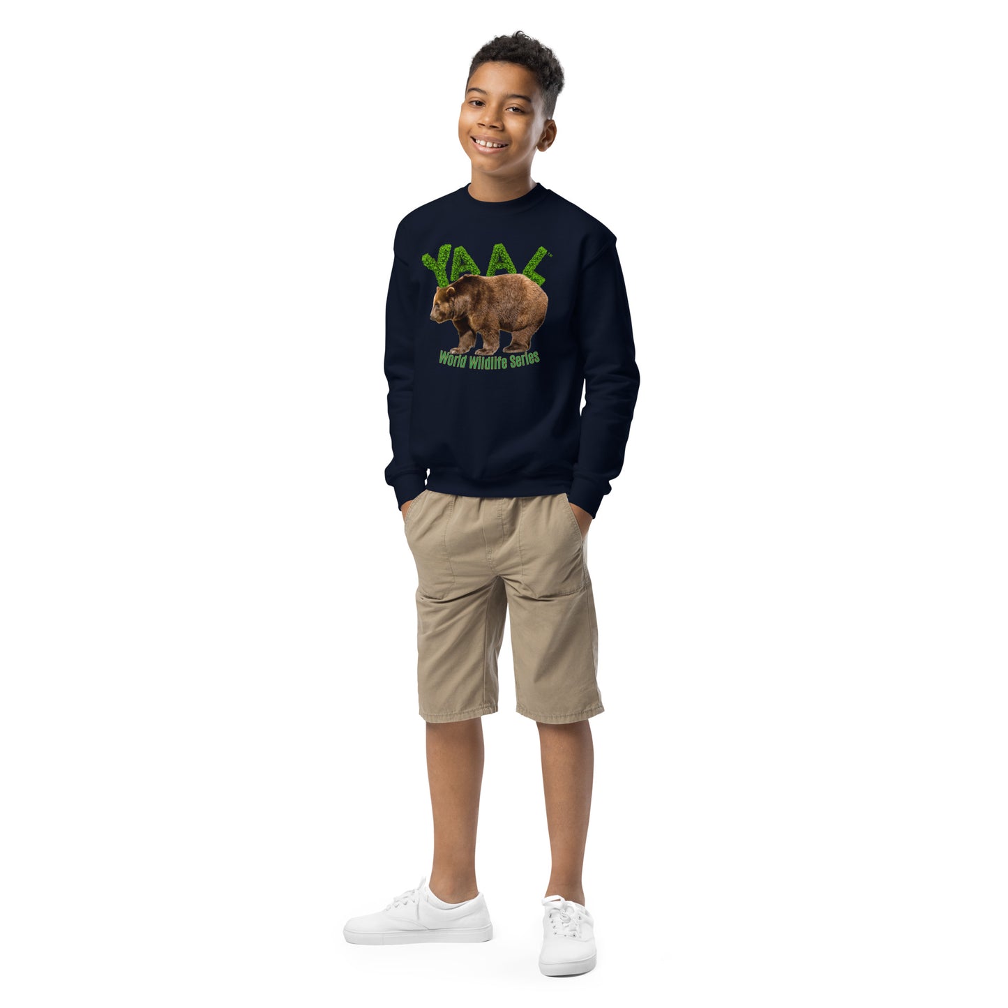 Youth Wildlife Crewneck