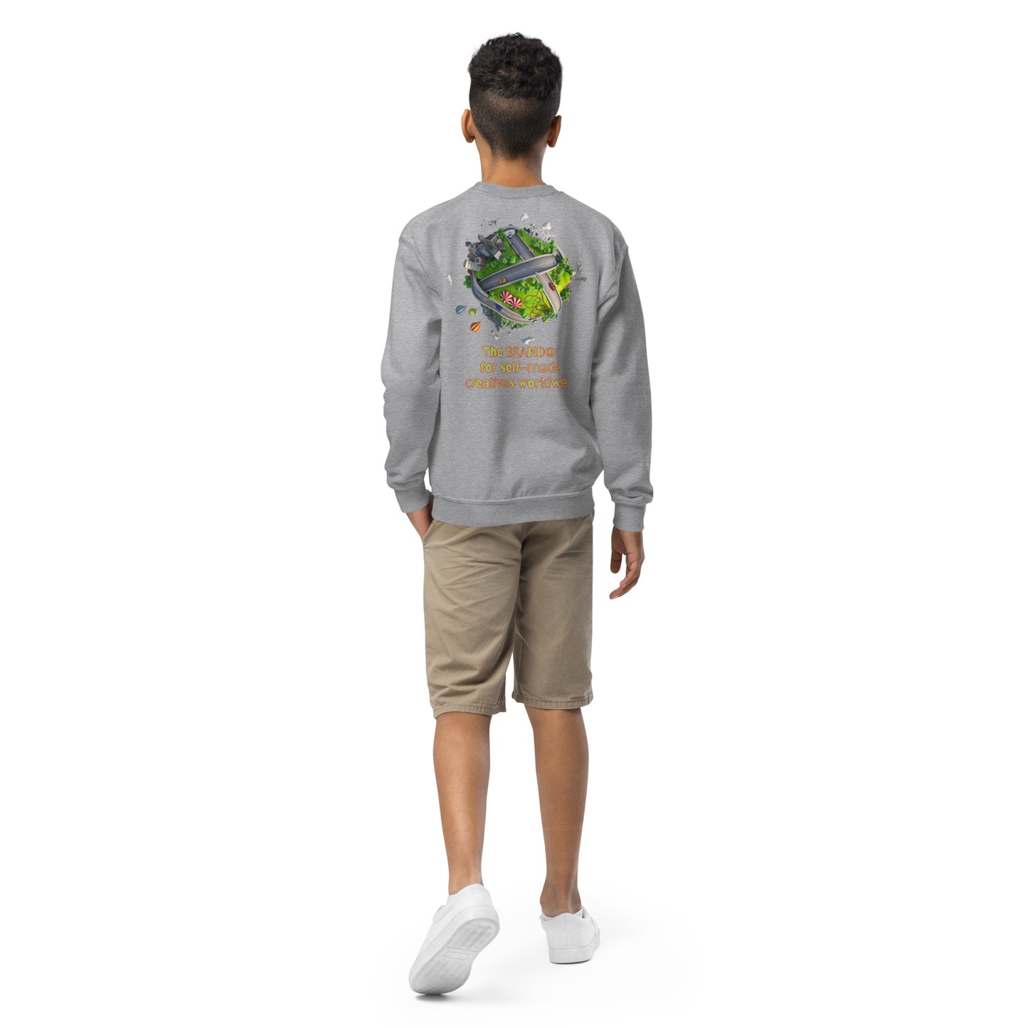 Youth Wildlife Crewneck