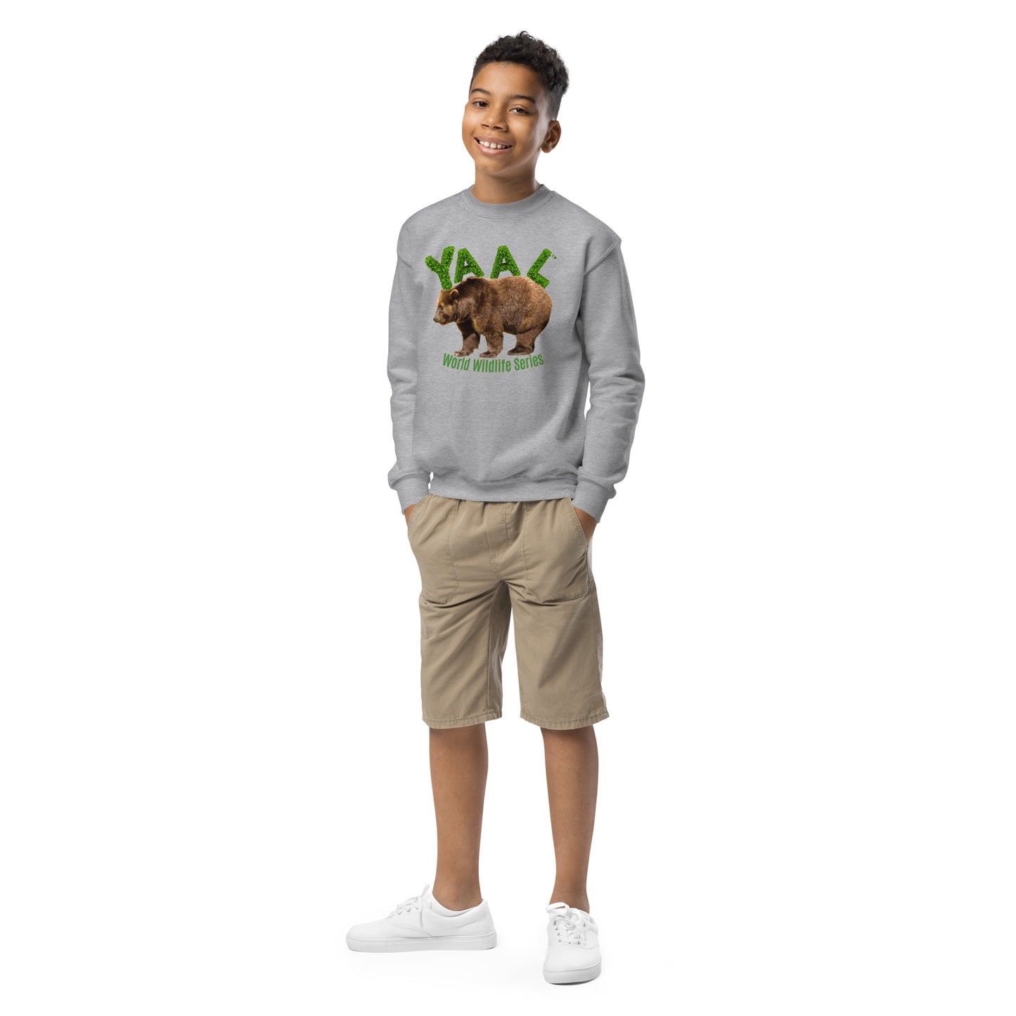 Youth Wildlife Crewneck