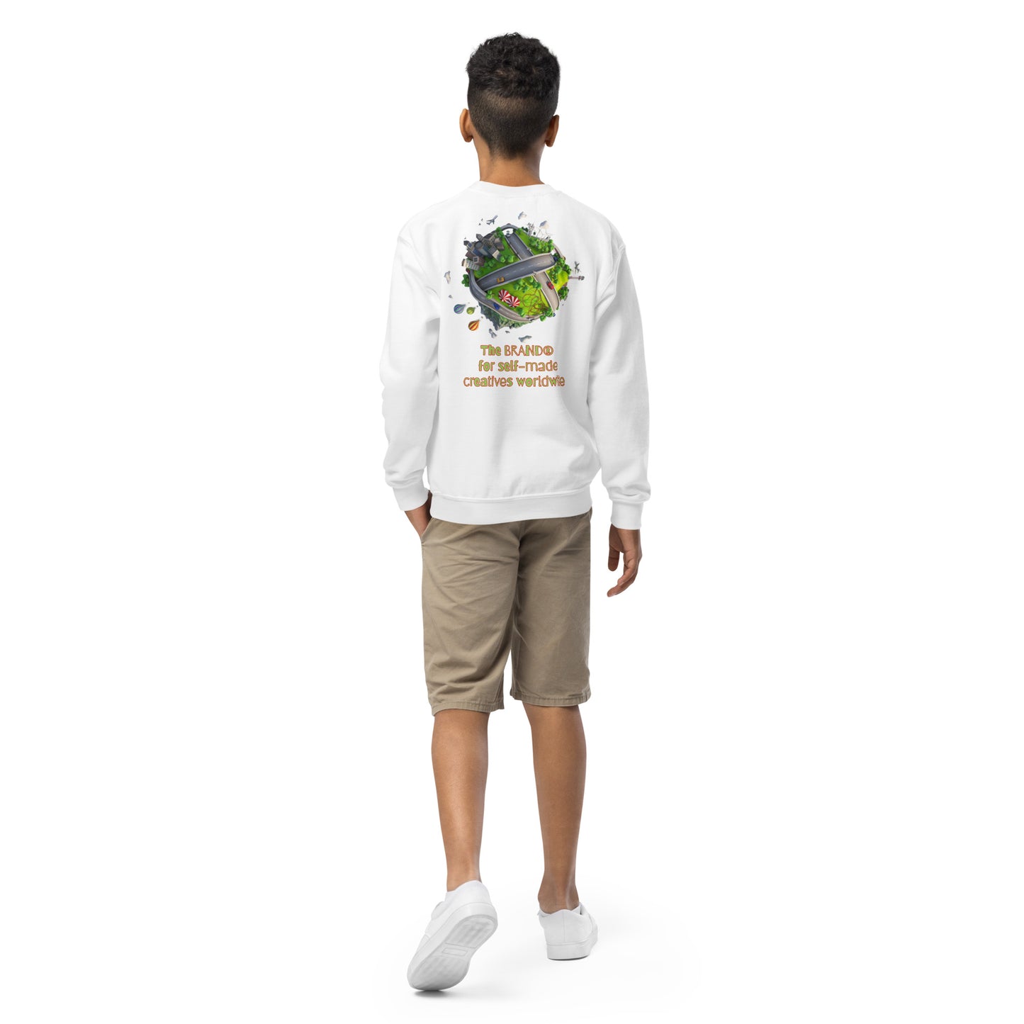 Youth Wildlife Crewneck