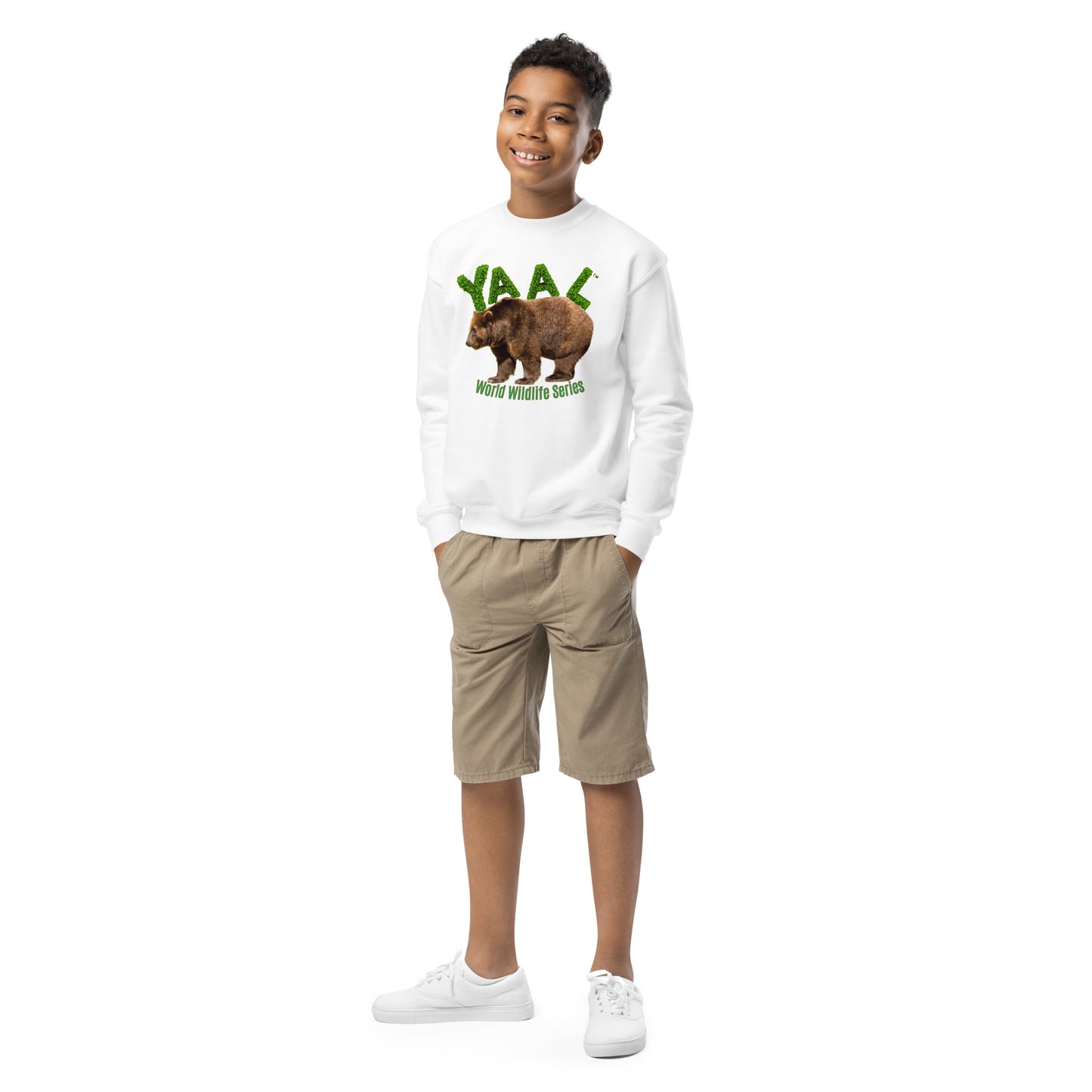 Youth Wildlife Crewneck